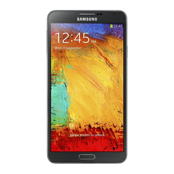 Samsung Galaxy Note 3 User Manual