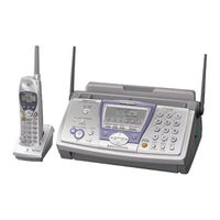 Panasonic KX-FPG381 Operating Instructions Manual
