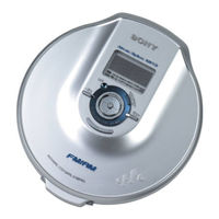 Sony D-NE710 - ATRAC3/MP3 CD Walkman Portable Disc Player Operating Instructions Manual
