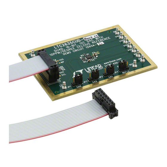 Linear Technology LTC2635 Demo Manual