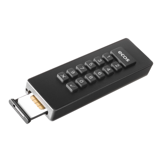 Ecos SECURE BOOT STICK XS Administrator's Manual