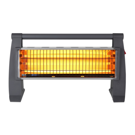 Orbegozo BP 0205 Quartz Heater Manuals