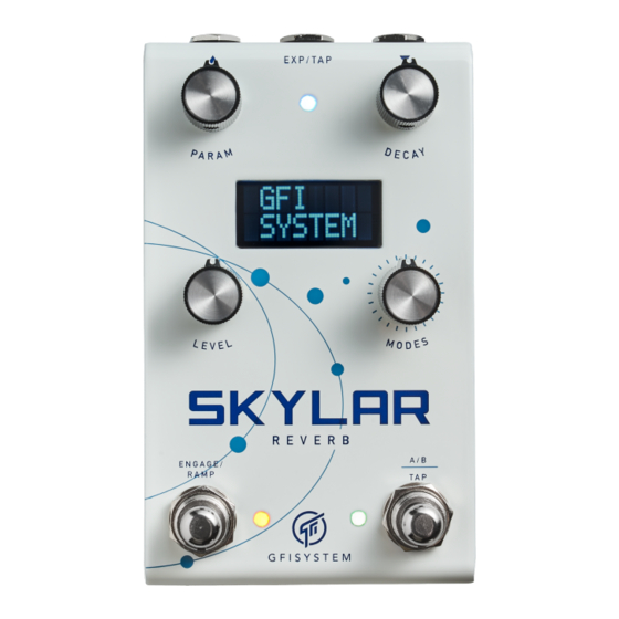 GFI System SKYLAB REVERB User Manual