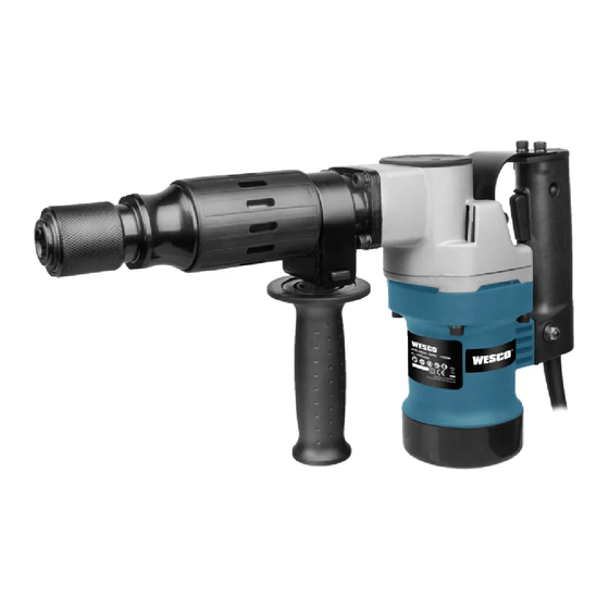 User Manuals: Wesco WS3203K Demolition Hammer
