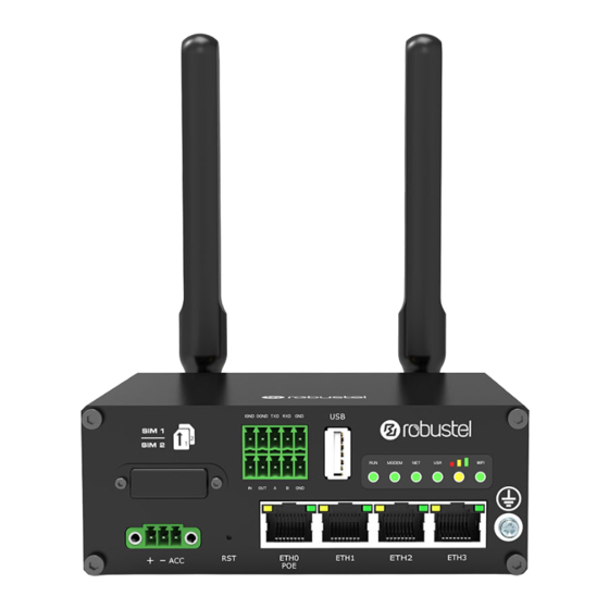 Robustel R2110 Hardware Manual