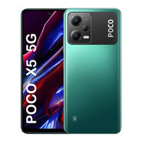 Xiaomi POCO X5 5G Quick Start Manual