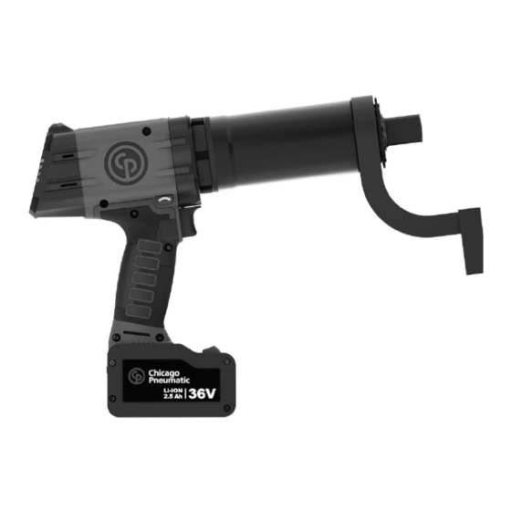 Chicago Pneumatic CP8603 Manual