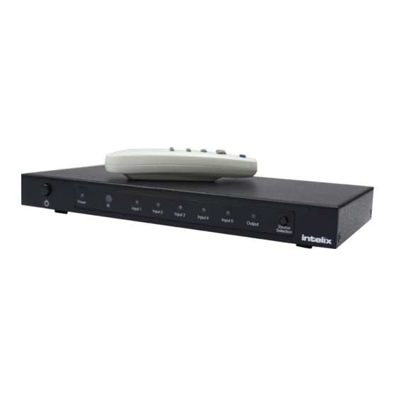Intelix HDMI-5X1 Installation Manual