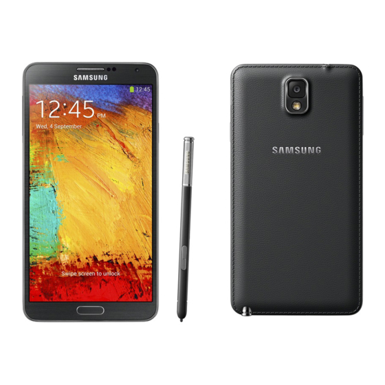 Samsung Galaxy Note 3 User Manual