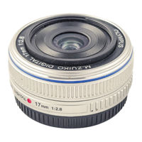 Olympus 17mm f2.8 Instructions Manual