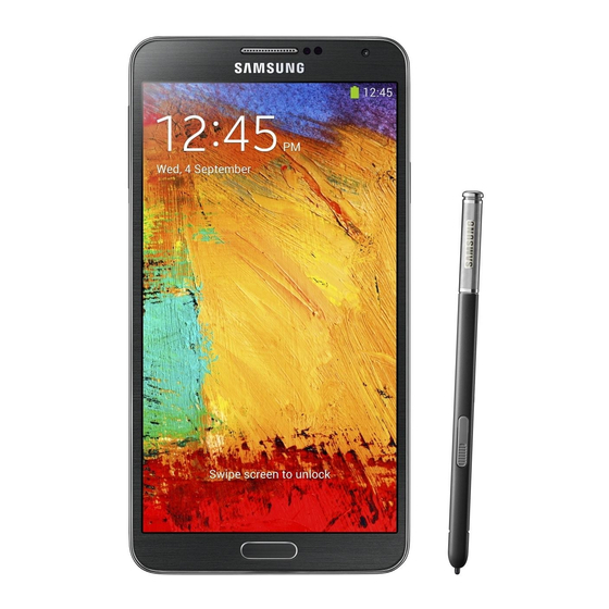 Samsung Galaxy Note 3 User Manual