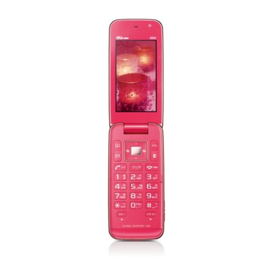 KDDI S002 User Manual