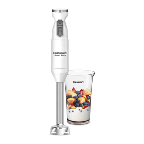 Cuisinart CSB-175 Instruction And Recipe Book