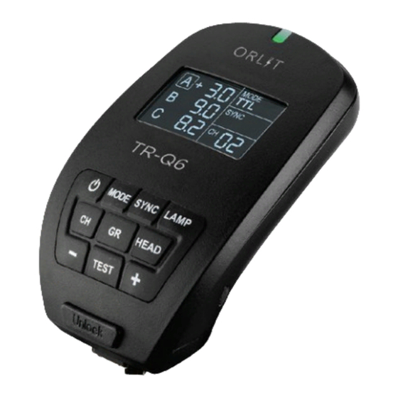 Orlit TR-Q6 Series User Manual