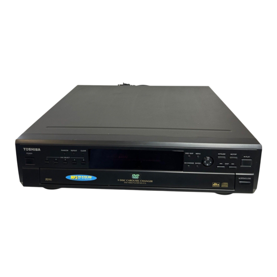 Toshiba SD-2715 Owner's Manual