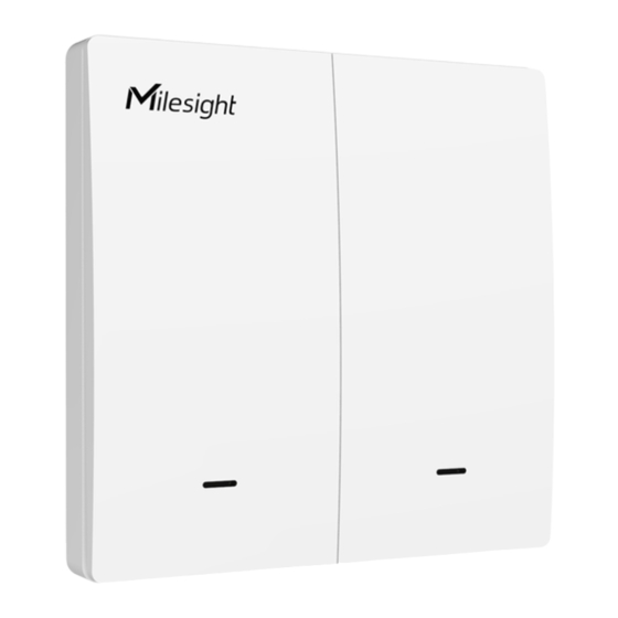 Milesight LoRaWAN WS50 Series Manuals