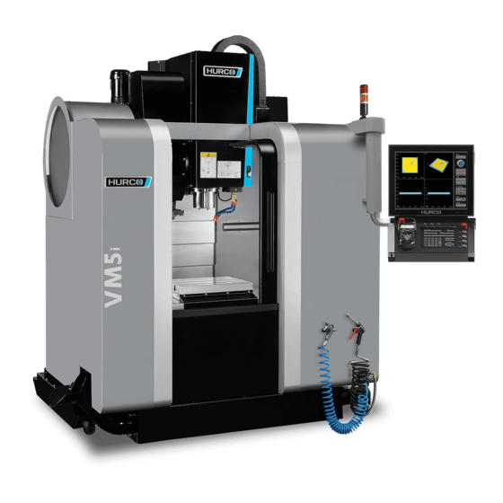 Hurco VM Series Getting Started