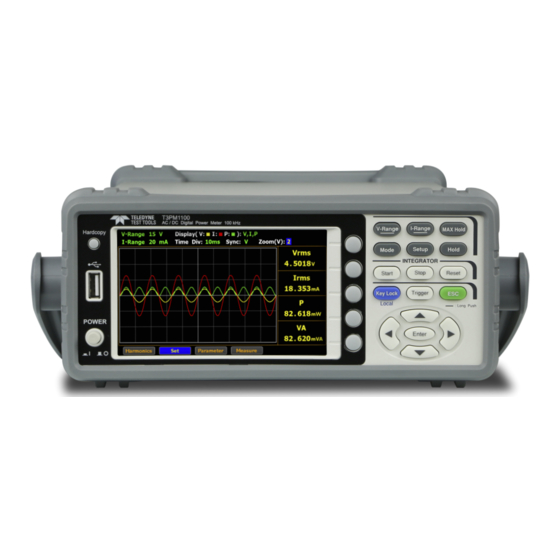 Teledyne Everywhereyoulook T3PM1100 User Manual