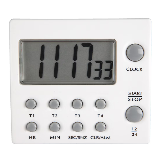 Clas Ohlson TM-44 Quick Start Manual
