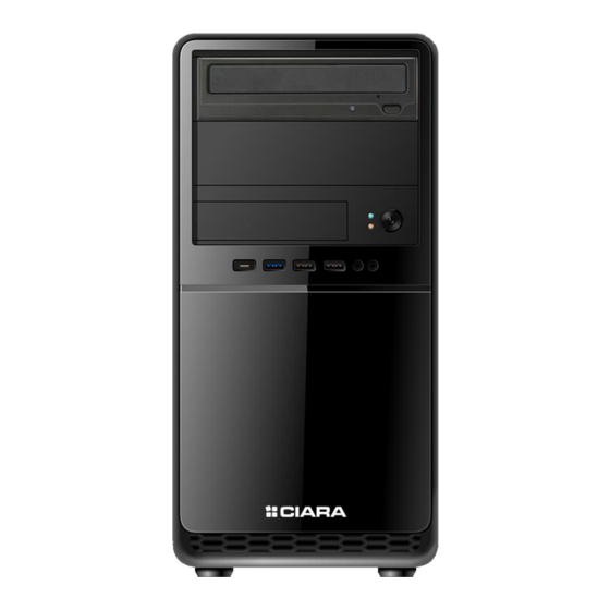 User Manuals: Ciara Horizon T12560 Desktop Computer