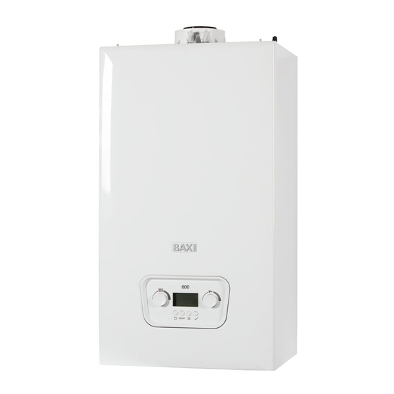 Baxi 600 Combi 2 Series Installation And Service Manual