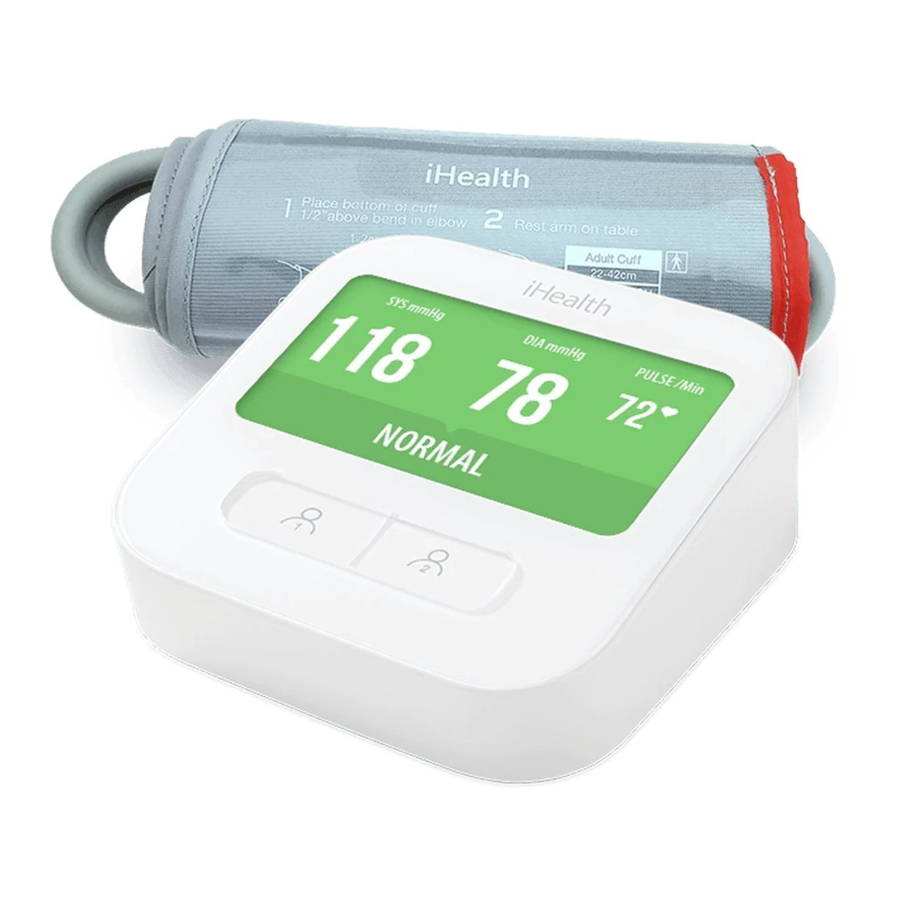 IHealth Clear BPM1 - Wireless Blood Pressure Monitor Quick Start