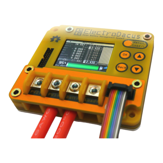 ElectroDacus SBMS100 User Manual