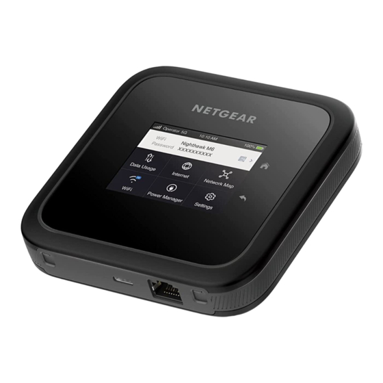 NETGEAR NIGHTHAWK M6 Quick Start