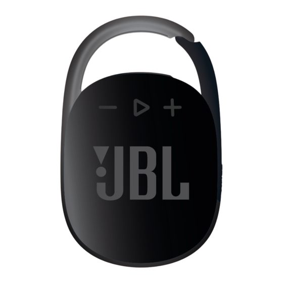 Harman JBL CLIP 4 VERT Quick Start Manual