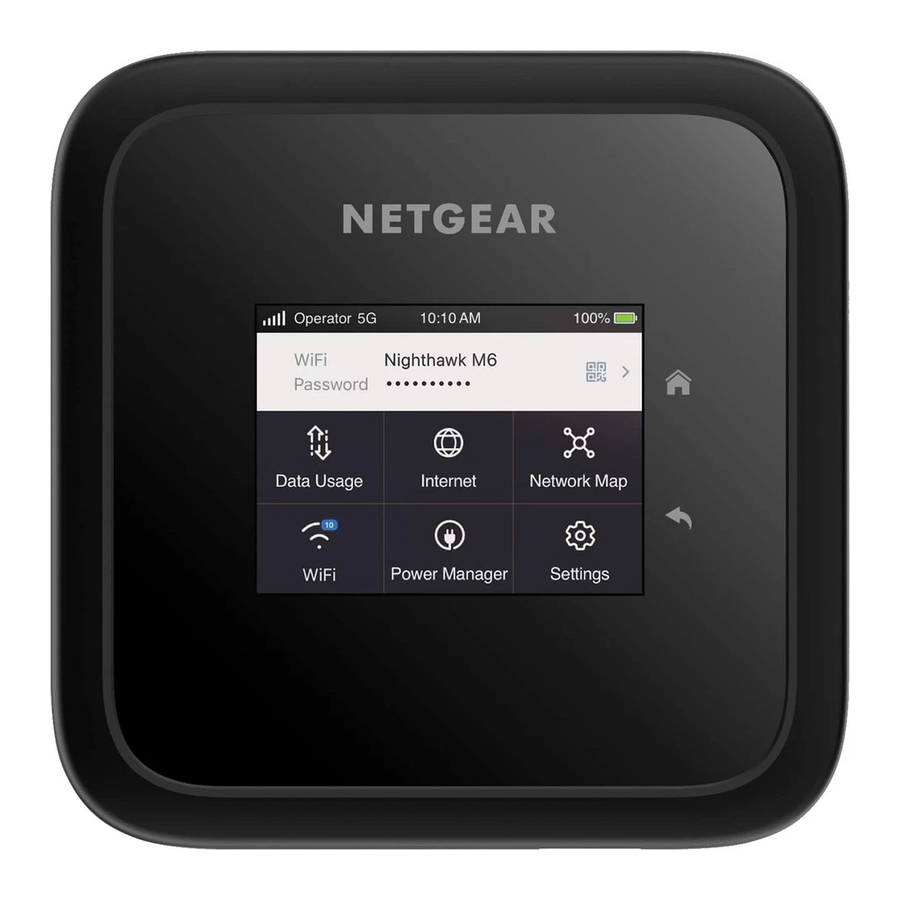 NETGEAR Nighthawk M6 / M6 PRO Manual