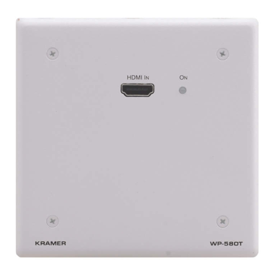 Kramer WP-580T User Manual