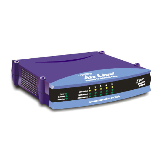 AirLive LIVE-GSH5T User Manual