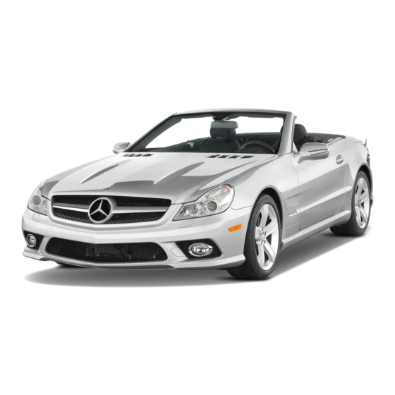 Mercedes-Benz 2011 SL-Class Operator's Manual