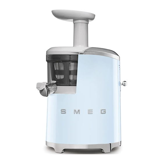 Smeg SJF01 Instruction Manual