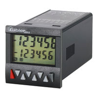 Kubler Codix 924 User Manual