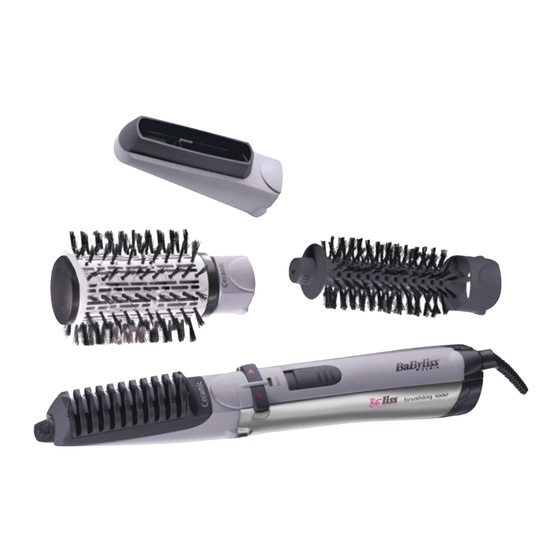 BaByliss BE Liss brushing 1000 Manuals