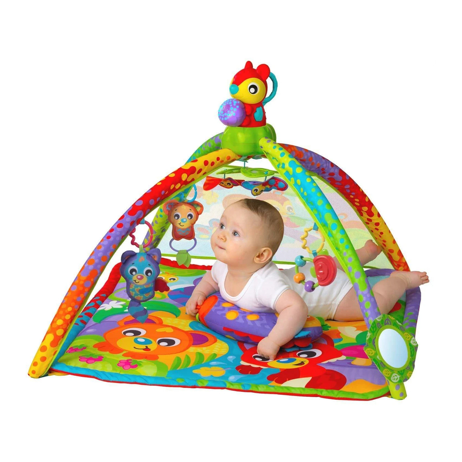 PLAYGRO Woodlands Music and Lights Projector Gym Quick Start Manual