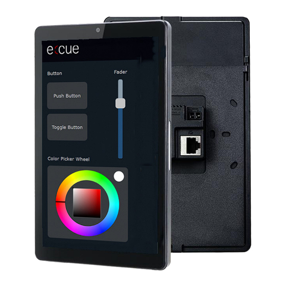 ECUE e touch 8 Instructions For Use Manual