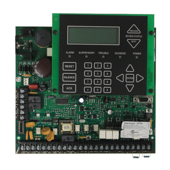 Honeywell SILENT KNIGHT IFP-50 Installation And Operation Manual