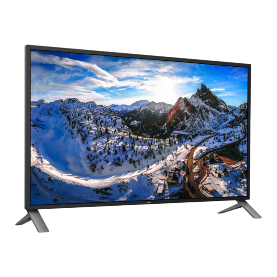 Philips Brilliance 438P1/11 User Manual