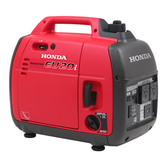 Honda EU20i Owner's Manual