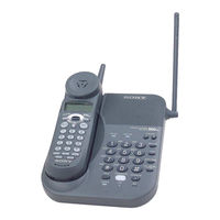 Sony SPP-N1025 - Cordless Telephone Service Manual