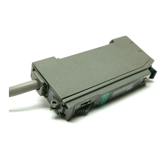 Sunx FX-D1 Instruction Manual