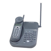 Sony SPP-N1025 Operating Instructions Manual