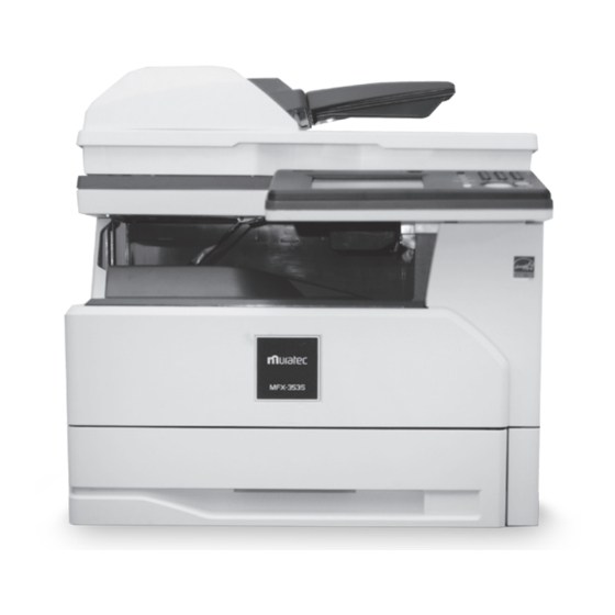 Muratec MFX-3535 Quick Demo Manual