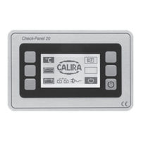 Calira Check-Panel 20 Operating Instructions Manual
