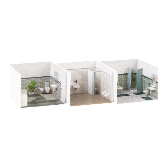Faller BATHROOM EQUIPMENT SETS Quick Start Manual