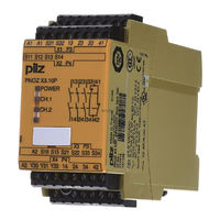 Pilz PNOZ X3.10P Operating Instructions Manual