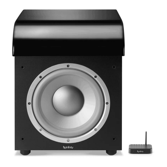 Infinity Classia Series Service Manual