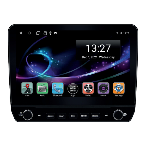 User Manuals: ESX VN1061-MA-4G Car Radio Navigation